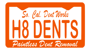 H8 Dents logo Orange